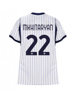 Ženski Nogometna dresi replika Inter Milan Henrikh Mkhitaryan #22 Gostujoči 2026-27 Kratek rokav Ženski Nogometna dresi replika Inter Milan Henrikh Mkhitaryan #22 Gostujoči 2026-27 Kratek rokav